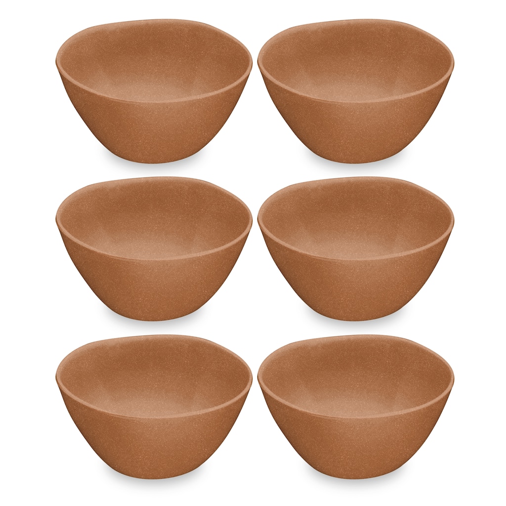 Abode Homewares Planta Cereal Bowl - Matte Terracotta - 6" - Set of 6