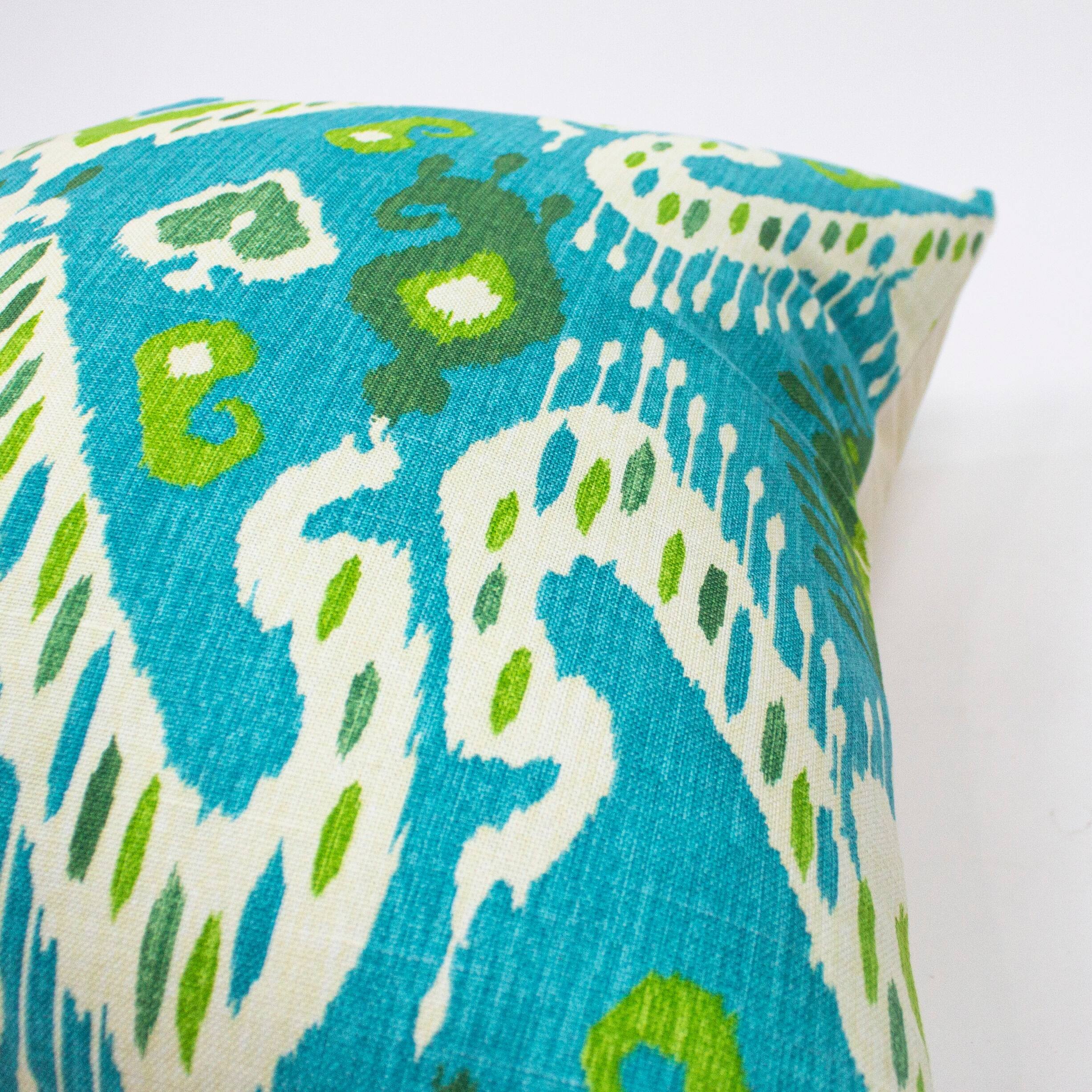 Jiti Indoor Abstract Patterned Cotton Decorative Accent Large Square