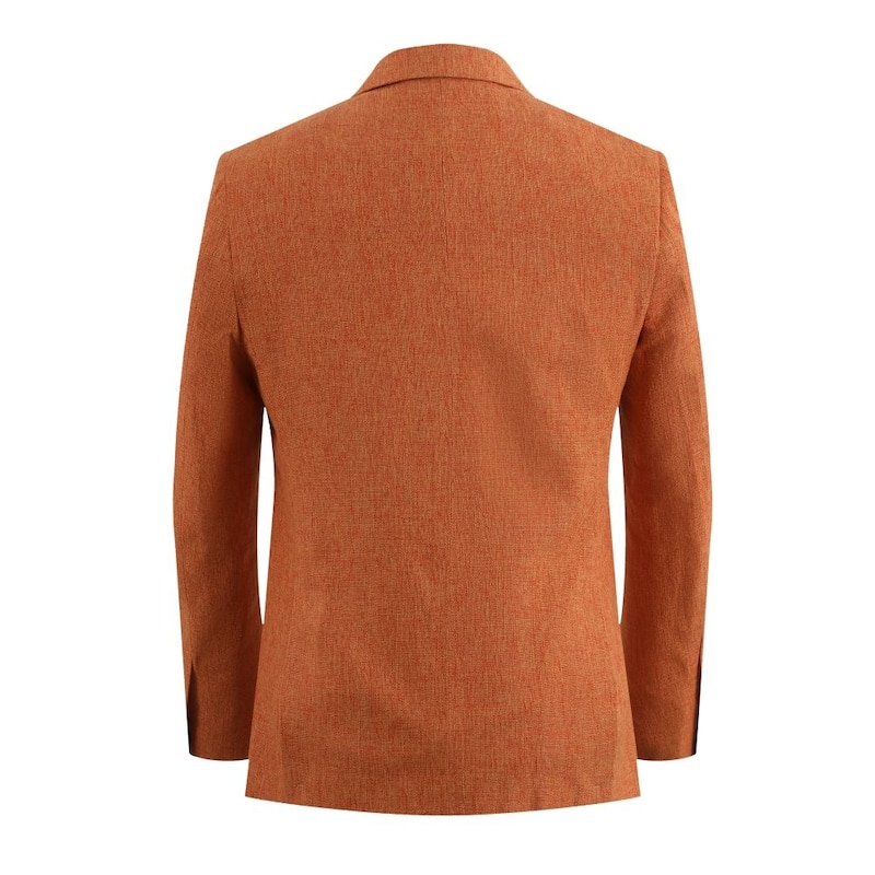 Elie Balleh Boys' Slim Fit Classic Mélange Jacket