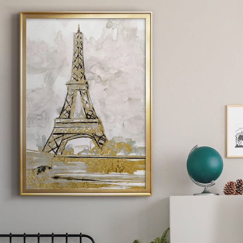 Eiffel Tower Glitz Premium Framed Print - Ready to Hang