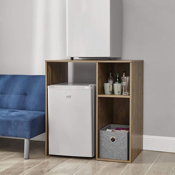 Mini fridge shop storage cabinet