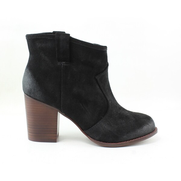 black ankle boots size 6