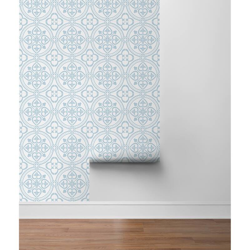 Luxe Haven Villa Mar Tile Peel and Stick Wallpaper