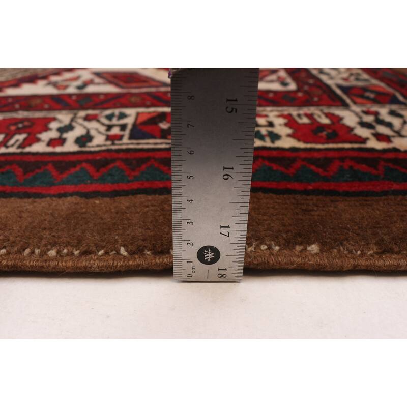 ECARPETGALLERY Hand-knotted Konya Brown Wool Rug - 3'7 x 7'9