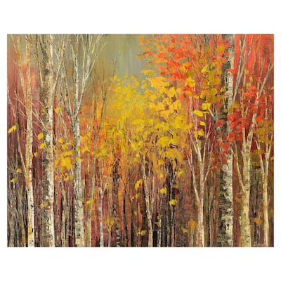 Tangled Colors by Tatiana Illina Canvas Art Print