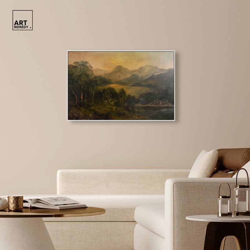 Highland Hues Canvas by Art Remedy
