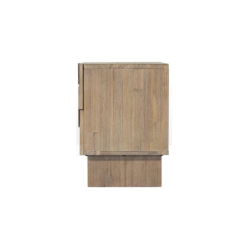 Sophie Solid Acacia 2-Drawer Nightstand
