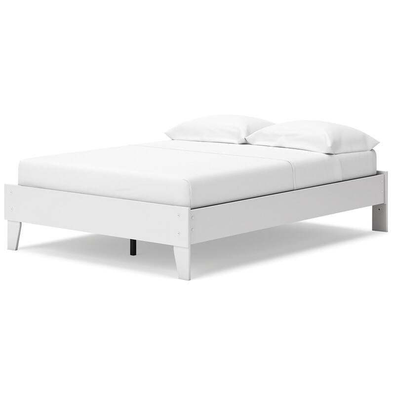 Signature Design by Ashley Socalle White Panel Platform Bed
