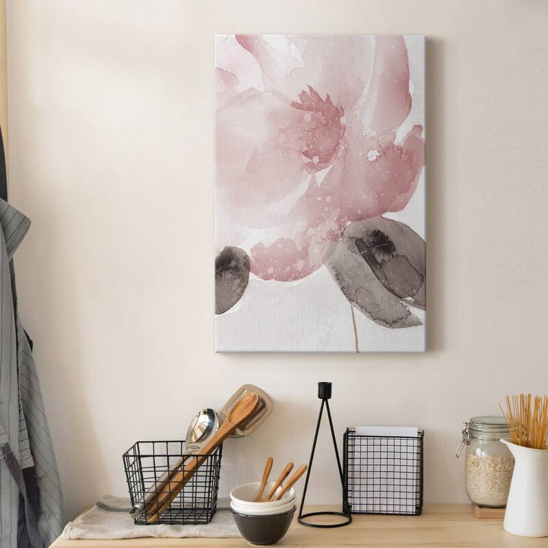 Blush Bloom I Premium Gallery Wrapped Canvas - Ready to Hang