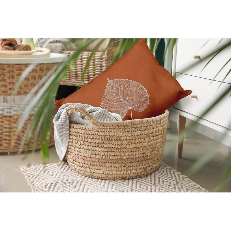 Leaf Study Accent Pillow