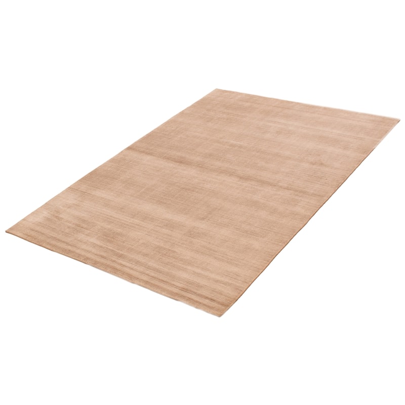 ECARPETGALLERY Hand Loomed Kashkuli Gabbeh Beige Viscose Rug - 5'4 x 7'9