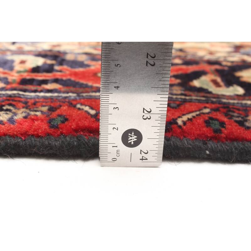 ECARPETGALLERY Hand-knotted Anadol Red Wool Rug - 3'8 x 4'8