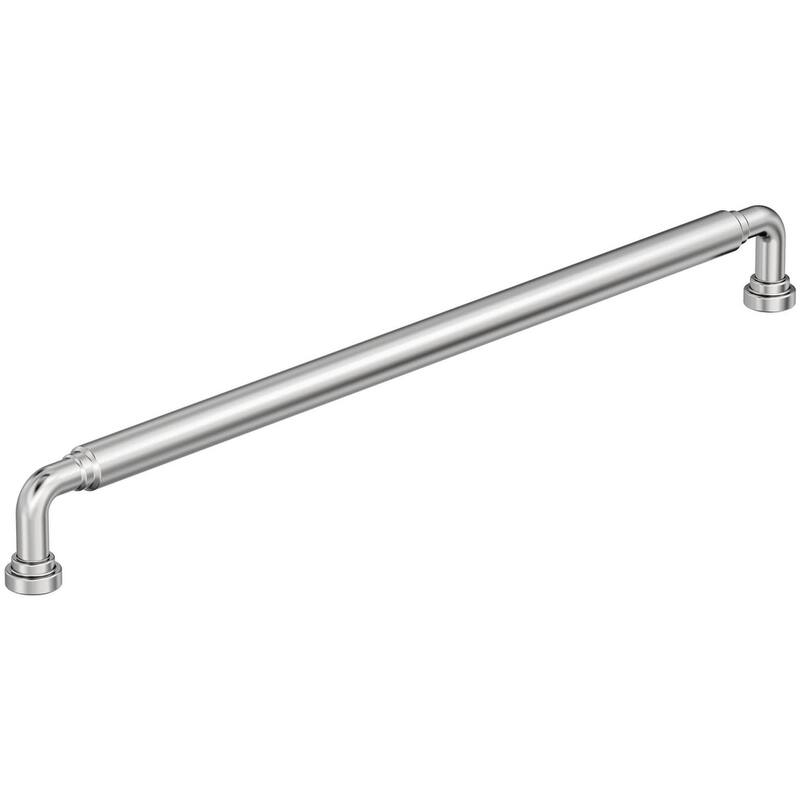 Amerock BP37668 Coble 12-5/8" Center to Center Smooth Handle Cabinet - Polished Chrome