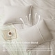 preview thumbnail 3 of 34, Flax Linen Cotton Blend Duvet Cover Set, Durable, and Moisture-Wicking, 3 Piece Bedding Set
