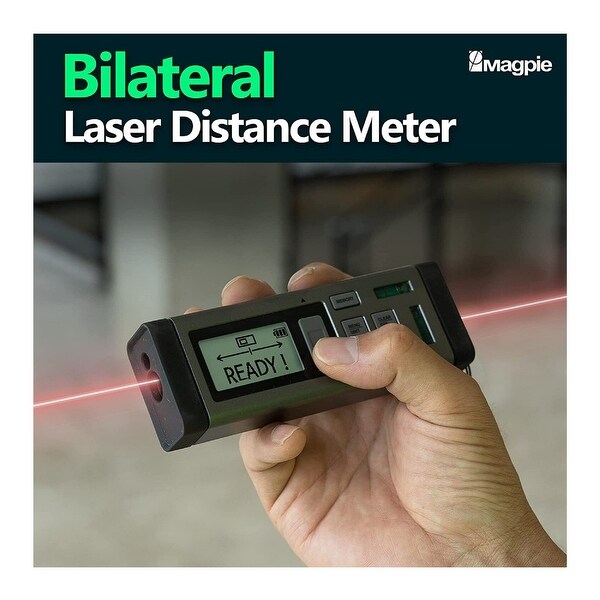 Magpie VH-80 262 Ft Range & 3 in 1 Measurements Laser Measurement