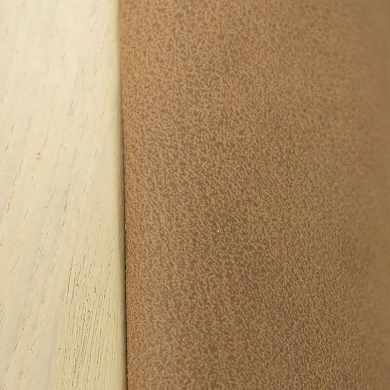 Nova Domus Osaka Modern Natural Ash & Rust Fabric Dining Chair