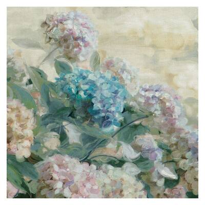 Hydrangeas by Studio Arts Canvas Art Print