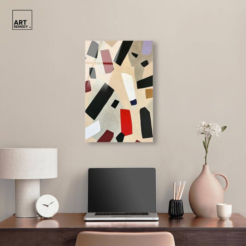 Mindscape Mosaic III Acrylic by Art Remedy, Ready to Hang
