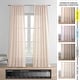 preview thumbnail 21 of 41, Exclusive Fabrics Signature French Linen Sheer Curtain (1 Panel)