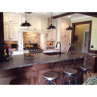 Hammered Copper 10.5-in Dome Pendant Light Shade in Oil Rubbed Bronze (SH-L100DB)