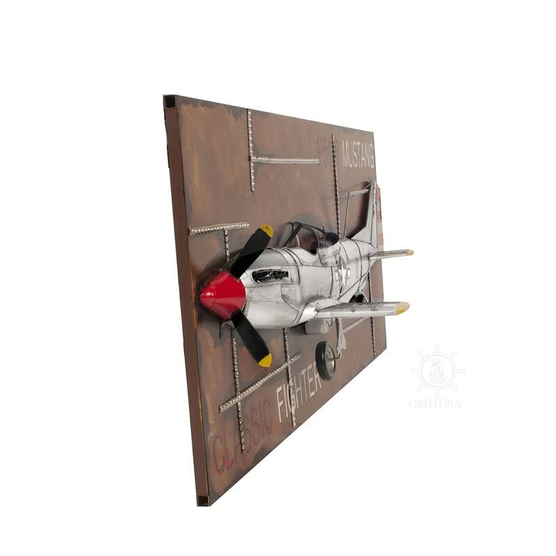 c1943 Grey Mustang P51 Frame