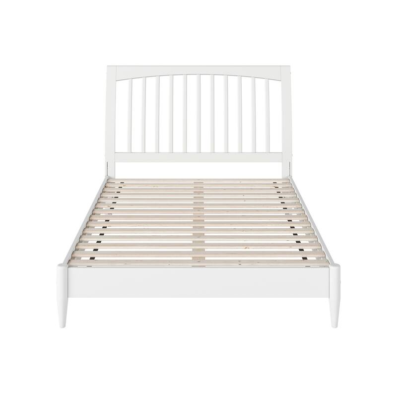 Orleans Solid Wood Low Profile Sleigh Platform Bed