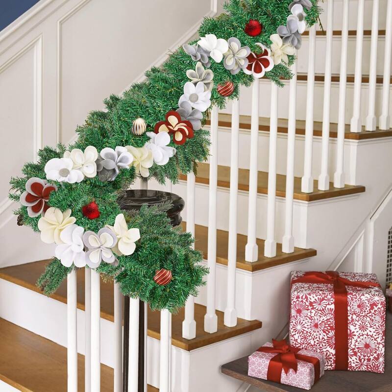 9' x 10" Pine Artificial Christmas Garland - Unlit