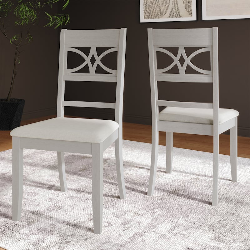 CraftPorch Mid-Century Modern Wooden Dining Chairs (Set of 2) - N/A