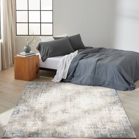 Infinity Contemporary Linear Abstract Area Rug