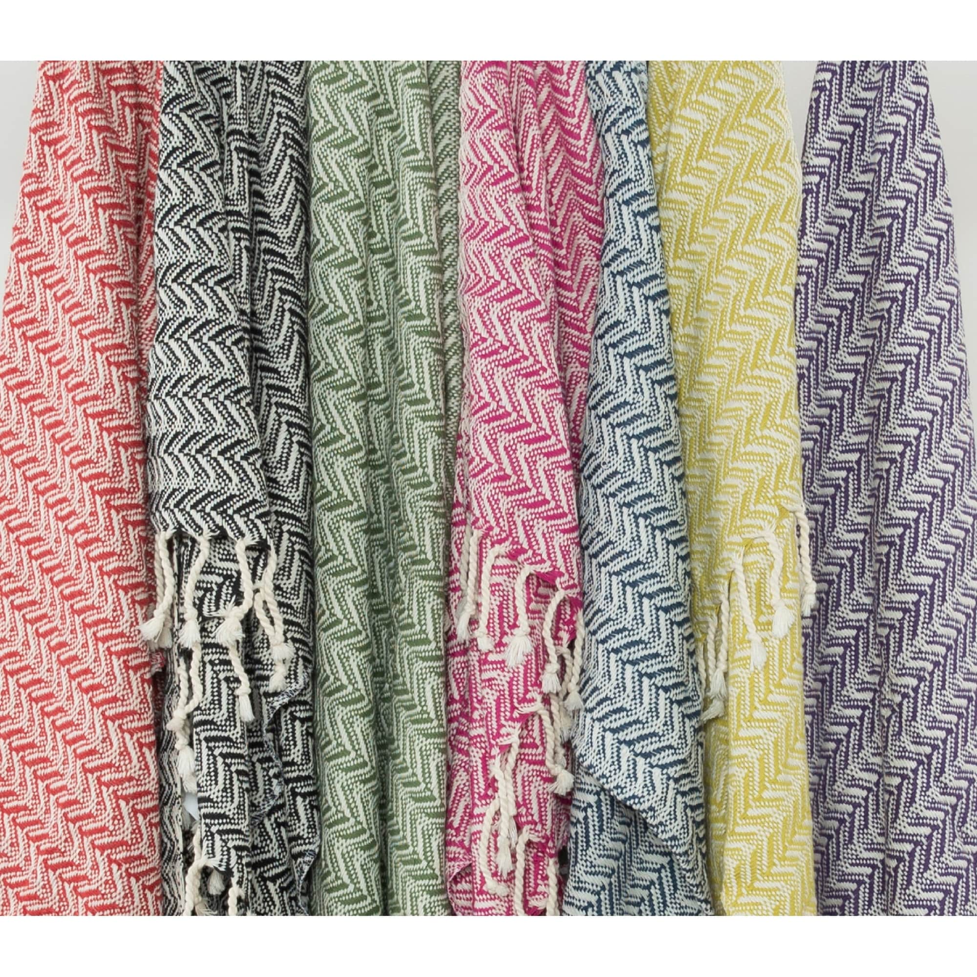 Rizzy Home Chevron Hand Loomed Woven Throw