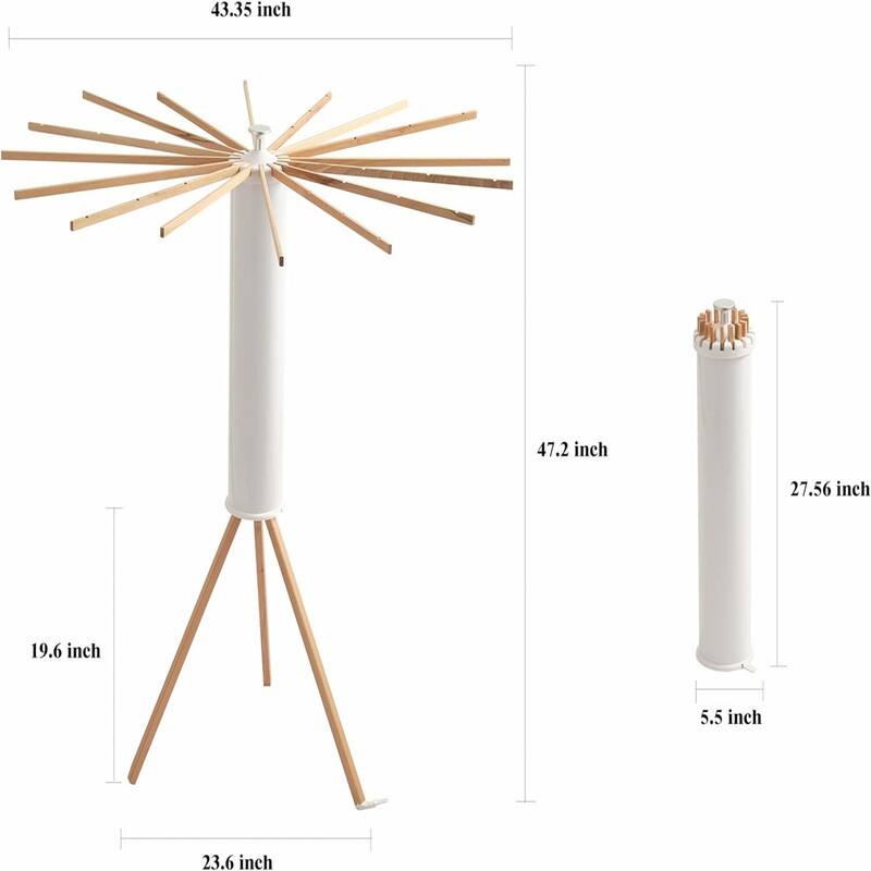 Drying Rack Clothing,Clothes Drying Rack Foldable Portable - 35.4"D x 35.4"W x 37.8"H