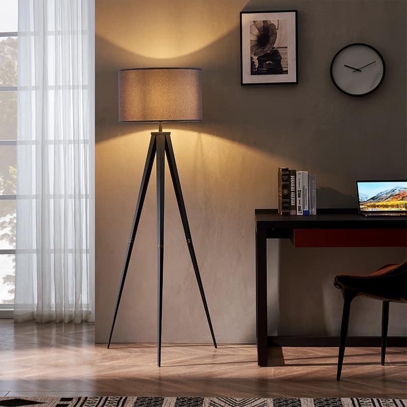 ROSEN GARDEN Floor Lamp, Modern Reading Light, Bulb Not Included