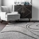 preview thumbnail 13 of 41, Brooklyn Rug Co Krista Contemporary Swirls Shag Area Rug