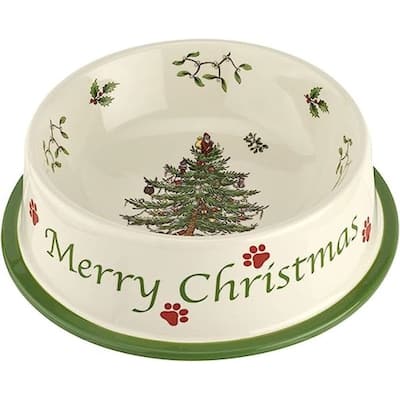 Spode Christmas Tree Pet Bowl