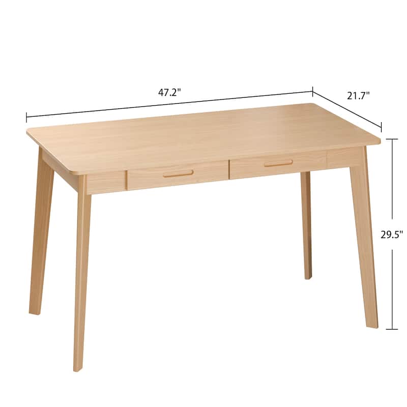 47.2"W Study Desk Writing Desk Simple
