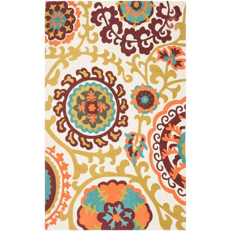 SAFAVIEH Handmade Cedar Brook Izetta Modern Cotton Rug