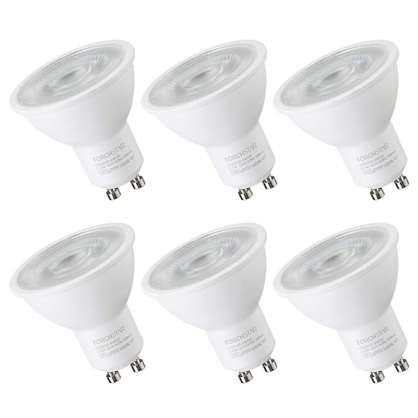 Pretentieloos Overredend Ongeëvenaard 6 Pack 6.5W Dimmable LED MR16 GU10 Base Light Bulb, 5000K Daylight - On  Sale - Overstock - 28881631