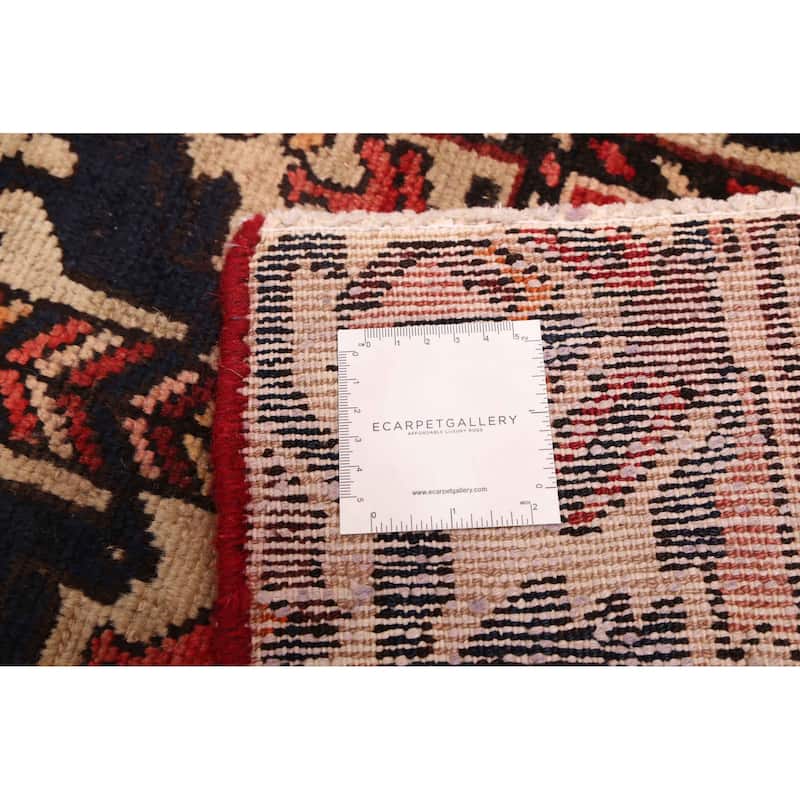 ECARPETGALLERY Hand-knotted Kayseri Vintage Red Wool Rug - 6'8 x 9'0