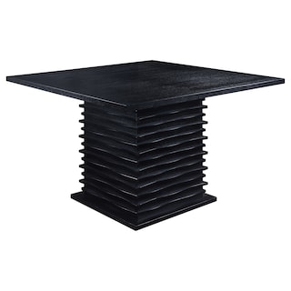 Stanton Square 54-inch Counter Height Dining Table Black