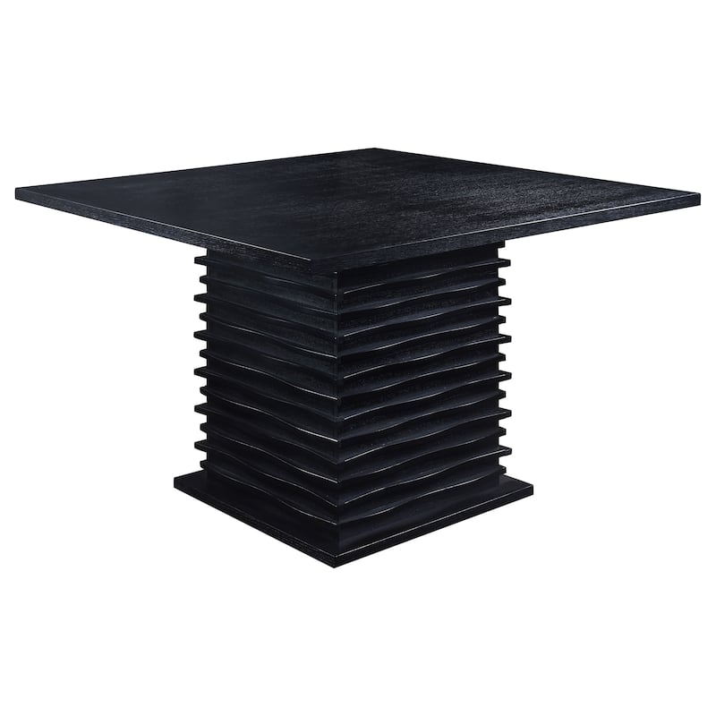 Stanton Grey Square Counter Height Dining Table Set