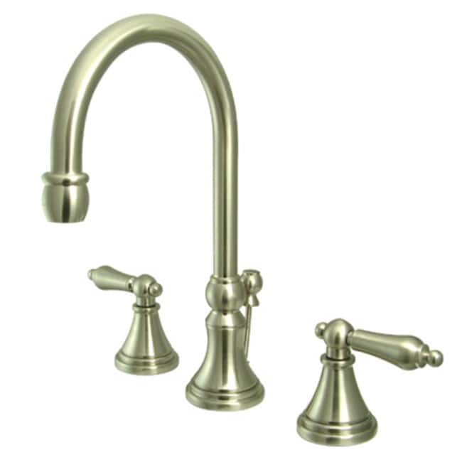 Kingston Brass Governor 1.2 GPM Deck Mounted Bathroom Faucet with