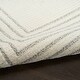 preview thumbnail 7 of 7, Nourison Ivory Hues Indoor only Cream / Ivory Geometric Area Rug