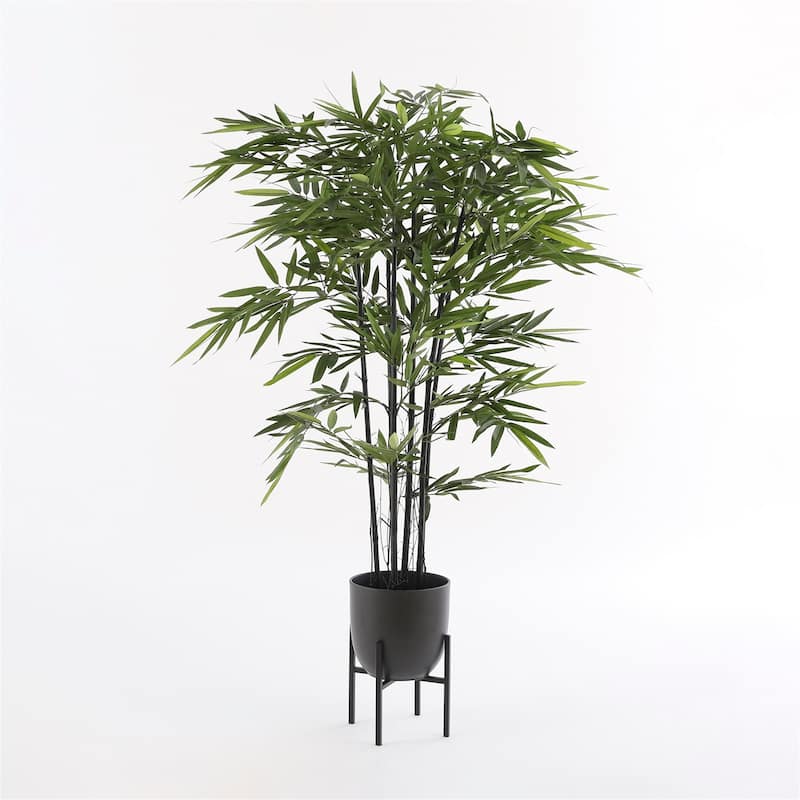 Ascot Plant Stand Black 9.45"Dia - A - Black