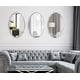 preview thumbnail 8 of 70, Kate and Laurel Leanna Scalloped Oval Wall Mirror