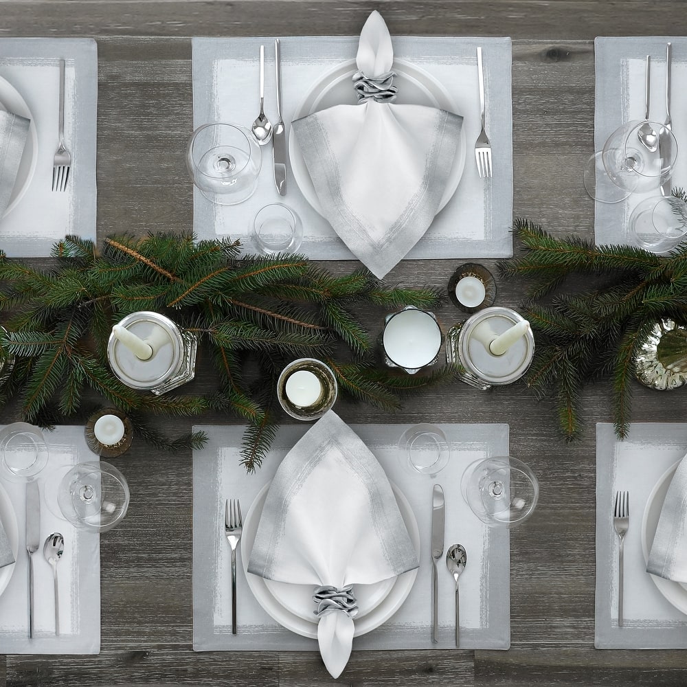 Villeroy and Boch Metallic Brushstroke Placemats (Set of 4)