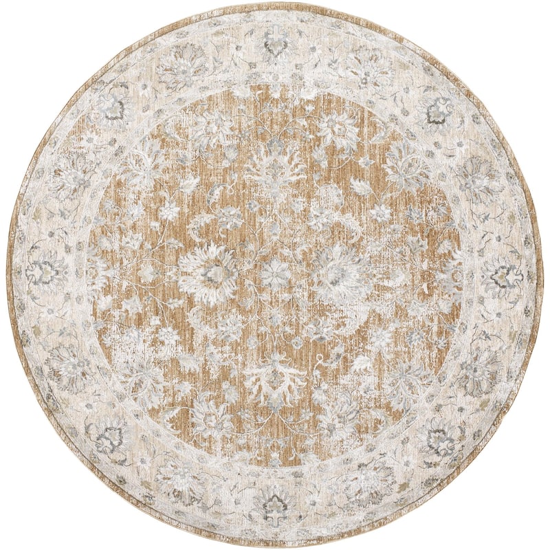 Livabliss Brunswick Traditional Medallion Area Rug