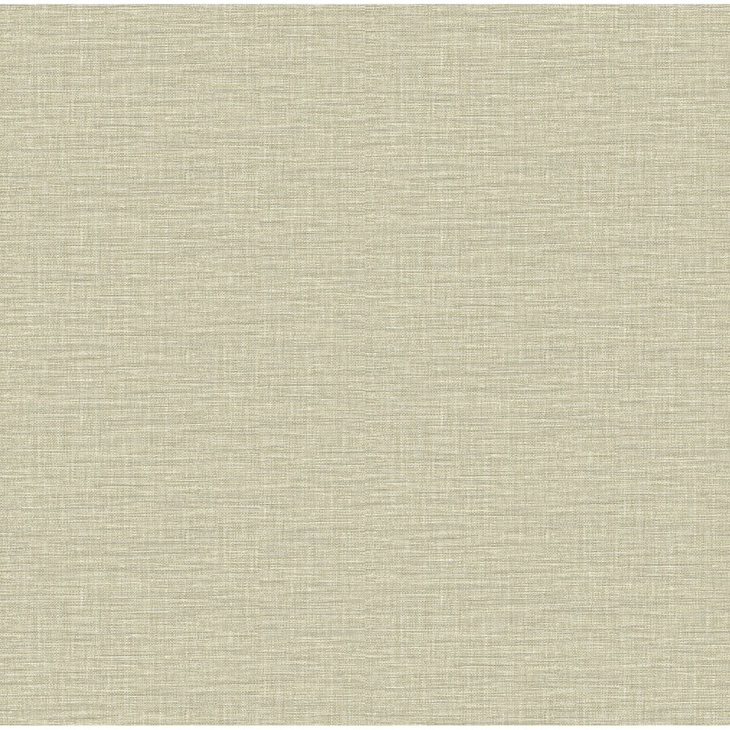 A-Street Prints Lela Neutral Faux Linen Wallpaper