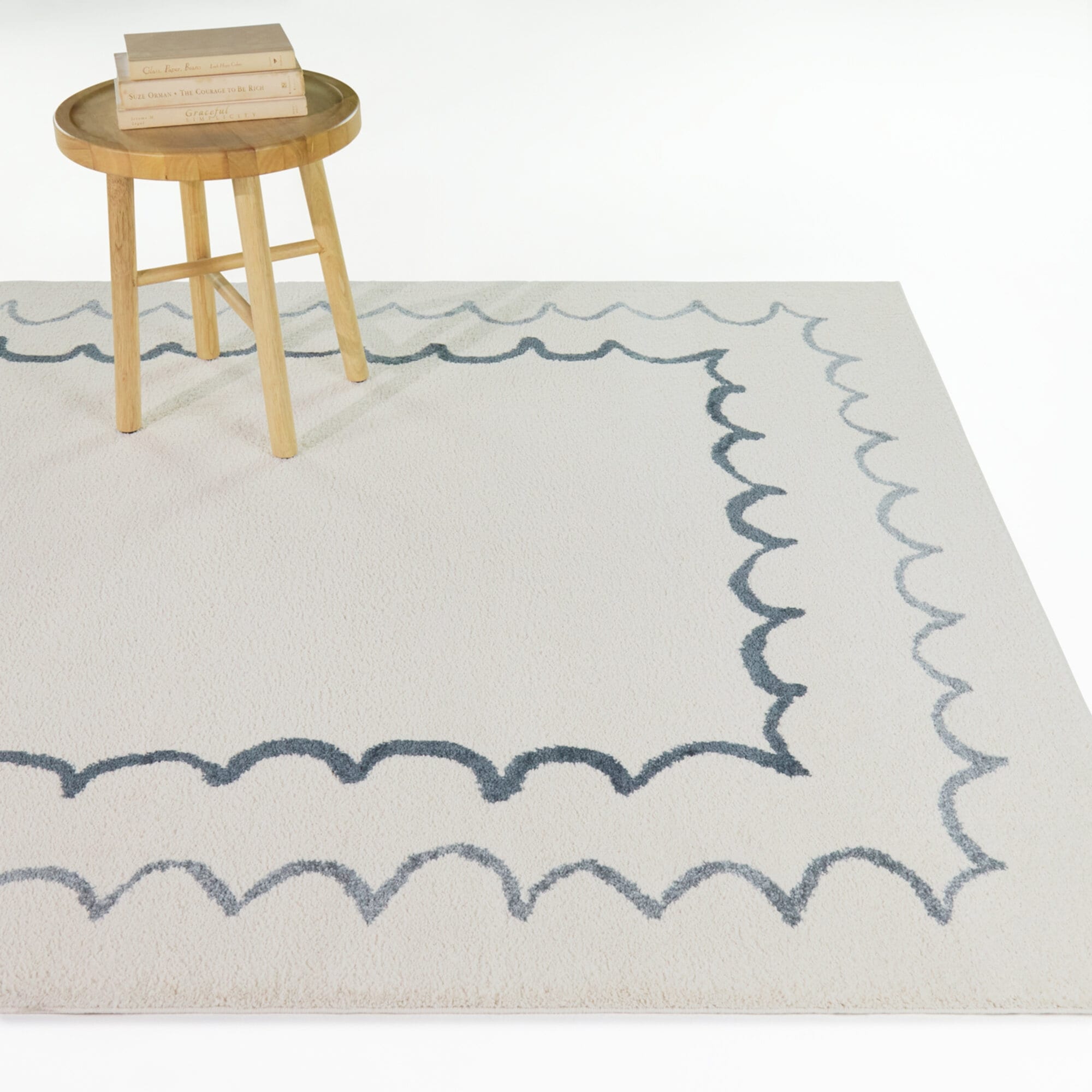 Seraphina Modern Scallop Area Rug