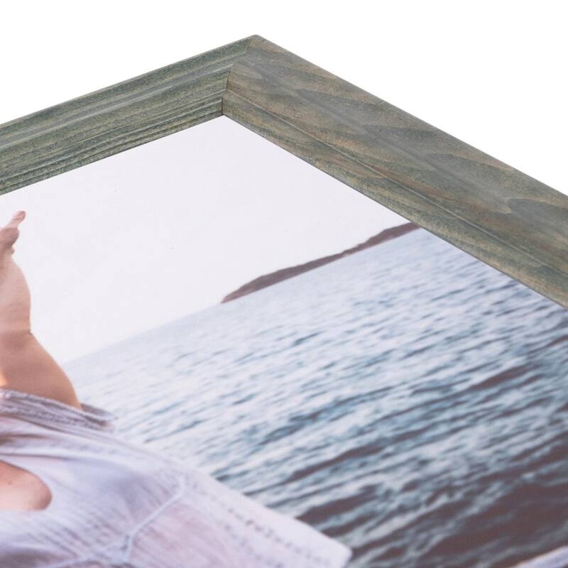 ArtToFrames Rustic Waves 15x20 Inch Picture Frame, 1.50 Inch Wood Poster Frame Available in Multiple Colors (56673-15x20)