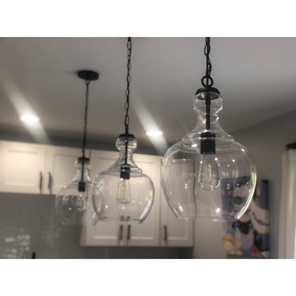 Westford Domed Glass Pendant 